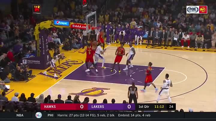 Lakers vs Hawks
